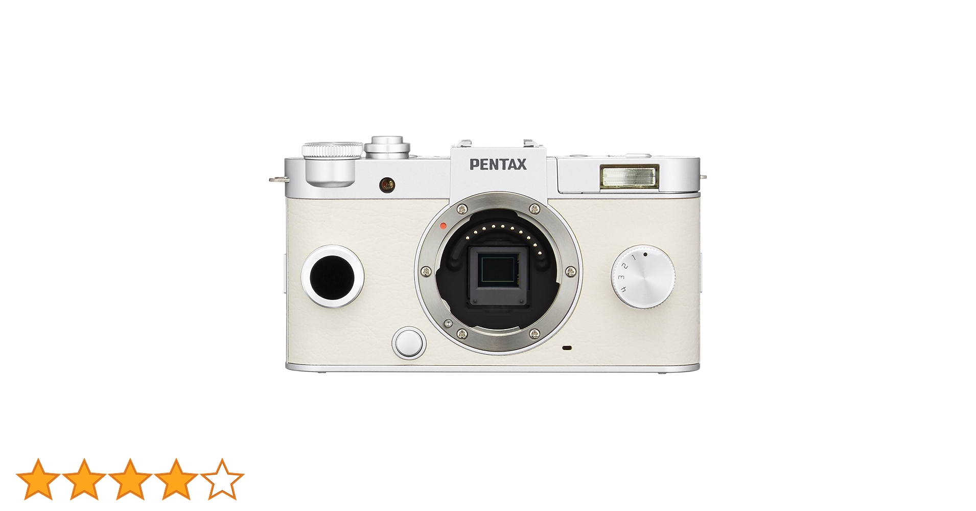Amazon | PENTAX ミラーレス一眼 Q-S1 ボディ ピュアホワイト 06180